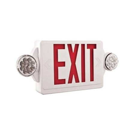 Lithonia Lighting Lithonia Lighting 186HU9 Indoor LED Lighted Exit Sign & Emergency Lights 3561545